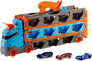 Poza cu HOT WHEELS 2 IN 1 MEGA TRANSPORTATOR MASINI PISTA