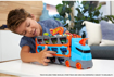 Poza cu HOT WHEELS 2 IN 1 MEGA TRANSPORTATOR MASINI PISTA
