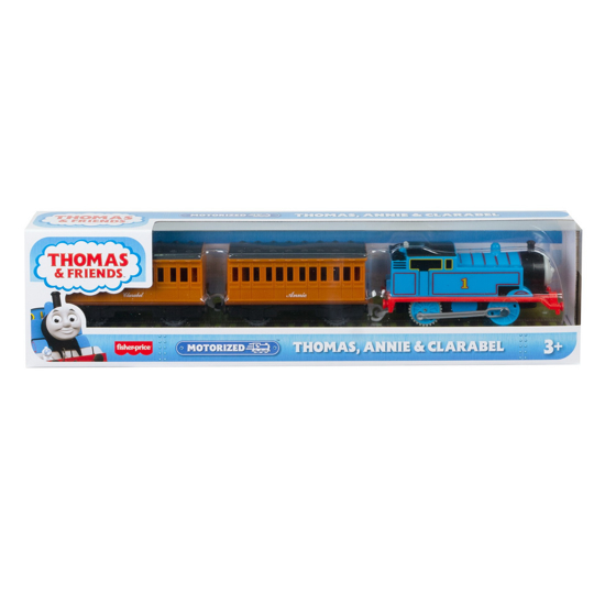 Poza cu THOMAS LOCOMOTIVA MOTORIZATA CU 2 VAGOANE ANNIE SI CLARABEL