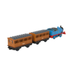 Poza cu THOMAS LOCOMOTIVA MOTORIZATA CU 2 VAGOANE ANNIE SI CLARABEL