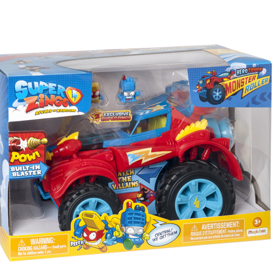 Poza cu SUPERZINGS MONSTER ROLLER EROU