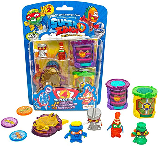 Poza cu SUPERZINGS II SET 4 FIGURINE SI ACCESORII