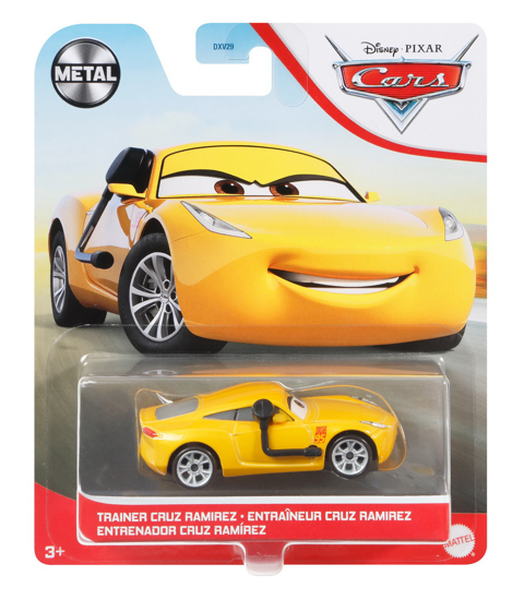 Poza cu MASINUTA METALICA CARS3 PERSONAJUL CRUZ RAMIREZ ANTRENOR