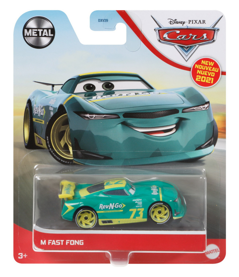 Poza cu MASINUTA METALICA CARS3 PERSONAJUL M FAST FONG