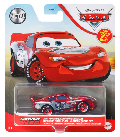 Poza cu MASINUTA METALICA CARS3 PERSONAJUL FULGER MCQUEEN
