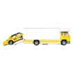 Poza cu HOT WHEELS TRANSPORTATOR FLEET FLYER CU MASINUTA MERCEDES BENZ SCARA 1:64