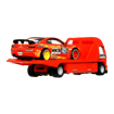 Poza cu HOT WHEELS TRANSPORTATOR AERO LIFT CU MASINUTA NISSAN SILVIA SCARA 1:64