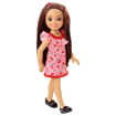 Poza cu BARBIE PAPUSA CHELSEA SATENA CU ROCHITA CU CIRESE