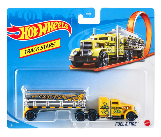 Poza cu HOT WHEELS CAMION FUEL AND FIRE