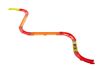 Poza cu HOT WEELS TRACK BUILDER ELEMENTE PISTA CURBA