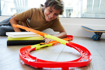 Poza cu HOT WEELS TRACK BUILDER ELEMENTE PISTA CURBA