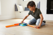 Poza cu HOT WEELS TRACK BUILDER ELEMENTE PISTA CURBA CU BOOSTER