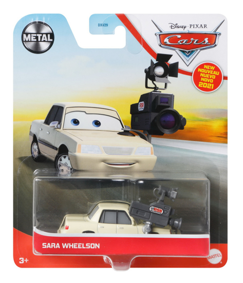 Poza cu MASINUTA METALICA CARS3 PERSONAJUL SARA WHEELSON