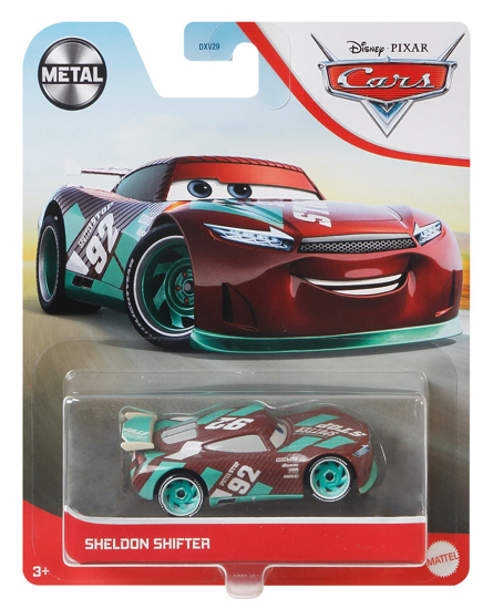 Poza cu MASINUTA METALICA CARS3 PERSONAJUL SHELDON SHIFTER