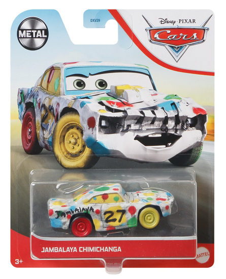 Poza cu MASINUTA METALICA CARS3 PERSONAJUL JAMBALAYA CHIMICHANGA
