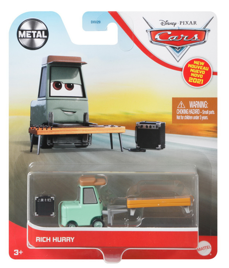 Poza cu MASINUTA METALICA CARS3 PERSONAJUL RICH HURRY