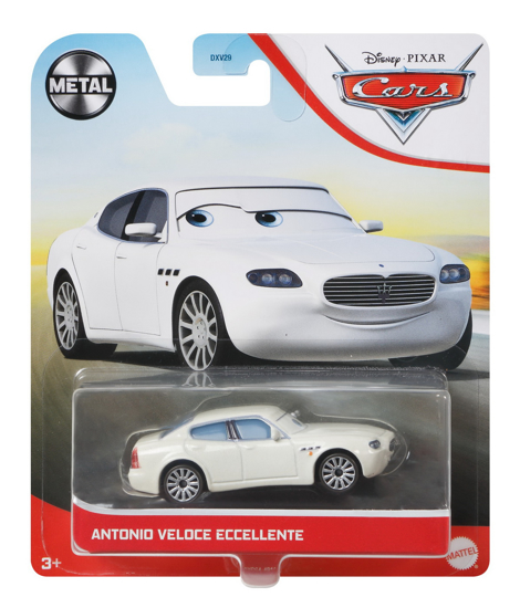 Poza cu MASINUTA METALICA CARS3 PERSONAJUL ANTONIO VELOCE EXCCELLENTE