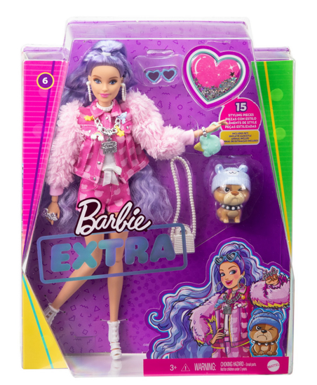 Poza cu BARBIE EXTRA STYLE PAR CREPONAT