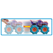 Poza cu HOT WHEELS MONSTER TRUCK MASINUTA TWISTER TREDZ MEGA WREX ALBASTRU SCARA 1:43