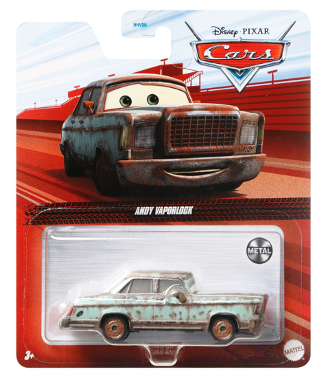 Poza cu MASINUTA METALICA CARS3 PERSONAJUL ANDY VAPORLOCK