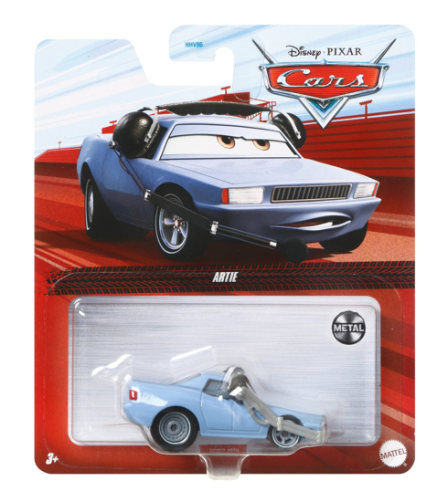 Poza cu MASINUTA METALICA CARS3 PERSONAJUL ARTIE