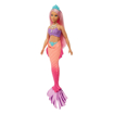 Poza cu BARBIE DREAMTOPIA PAPUSA SIRENA CU PAR ROZ SI COADA CORAI