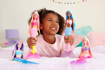 Poza cu BARBIE DREAMTOPIA PAPUSA SIRENA CU PAR ROZ SI COADA ROZ