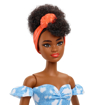 Poza cu PAPUSA BARBIE FASHIONISTA BRUNETA CU ROCHITA ALBASTRA