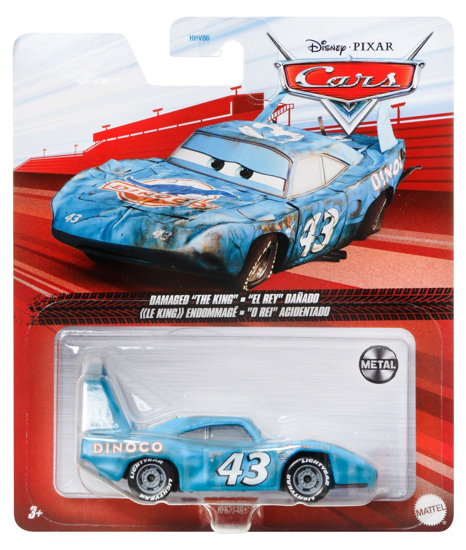 Poza cu MASINUTA METALICA CARS3 PERSONAJUL KING AVARIAT
