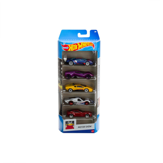 Poza cu SET 5 MASINI HOT WHEELS MOTOR SHOW