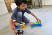 Poza cu HOT WHEELS MONSTER TRUCK LANSATOR SI MASINA