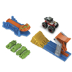 Poza cu HOT WHEELS MONSTER TRUCK LANSATOR SI MASINA