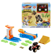 Poza cu HOT WHEELS MONSTER TRUCK LANSATOR SI MASINA