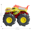 Poza cu HOT WHEELS MONSTER TRUCK MASINUTA TWISTER TREDZ MEGA WREX GALBEN SCARA 1:43