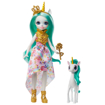 Poza cu ENCHANTIMALS ROYAL PAPUSI SI ANIMALUTE QUEEN  UNITY SI STEPPER