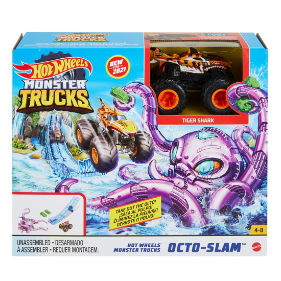 Poza cu HOT WHEELS MONSTER TRUCK SET OCTO-SLAM