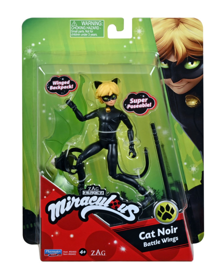Poza cu MIRACULOS BUBURUZA FIGURINA CAT NOIR 12CM