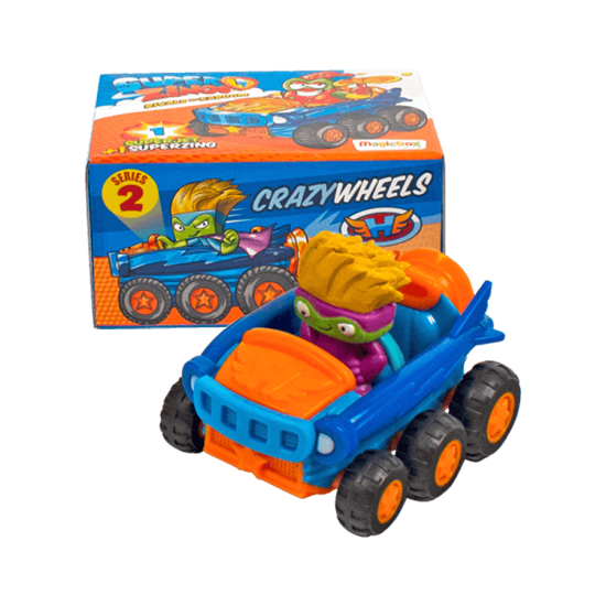 Poza cu SUPERZINGS II SUPER JET SKI CRAZY WHEELS ALBASTRU