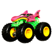 Poza cu HOT WHEELS MONSTER TRUCK CAMION SHARK WREAK CU CULORI SCHIMBATOARE SCARA 1:64