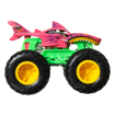 Poza cu HOT WHEELS MONSTER TRUCK CAMION SHARK WREAK CU CULORI SCHIMBATOARE SCARA 1:64