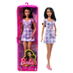 Poza cu PAPUSA BARBIE FASHIONISTA BRUNETA CU ROCHIE MOV