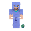 Poza cu MINECRAFT CRAFT A BLOCK FIGURINA STRONGHOLD STEVE 8CM
