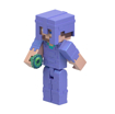 Poza cu MINECRAFT CRAFT A BLOCK FIGURINA STRONGHOLD STEVE 8CM