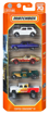 Poza cu MATCHBOX SET 5 MASINUTE METALICE COFFEE CRUISERS II SCARA 1:64