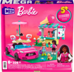 Poza cu BARBIE MEGA BLOKS SET DE JOACA MASINA DECAPOTABILA SI STAND DE INGHETATA
