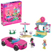 Poza cu BARBIE MEGA BLOKS SET DE JOACA MASINA DECAPOTABILA SI STAND DE INGHETATA