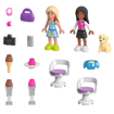 Poza cu BARBIE MEGA BLOKS SET DE JOACA MASINA DECAPOTABILA SI STAND DE INGHETATA