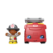 Poza cu FISHER PRICE LITTLE PEOPLE VEHICUL MASINA DE POMPIERI 10CM