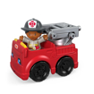 Poza cu FISHER PRICE LITTLE PEOPLE VEHICUL MASINA DE POMPIERI 10CM