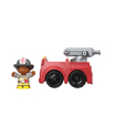 Poza cu FISHER PRICE LITTLE PEOPLE VEHICUL MASINA DE POMPIERI 10CM